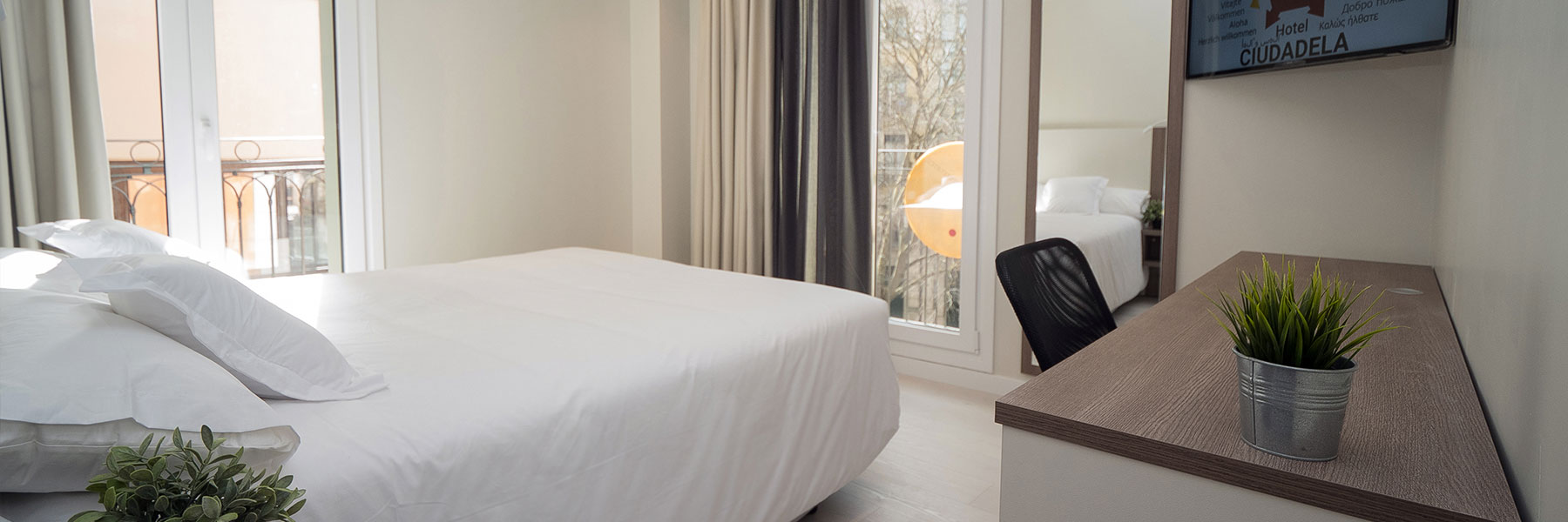 Rooms | Hotel Ciudadela | Pamplona (Spain) | Official Website